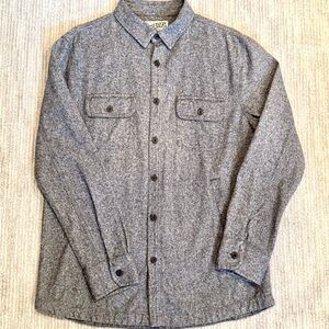 Grayers Outdoor Garments - Button Down Shirt Jacket in Heather Gray